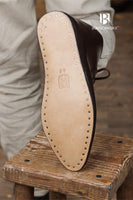 Medieval Half Boots Landolf Dark Brown-GoblinSmith