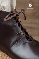 Medieval Half Boots Landolf Dark Brown-GoblinSmith