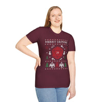 Merry Critmas Ugly Sweater T-shirt-GoblinSmith