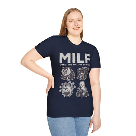 MILF – Monsters I’d Love to Fight D&D T-Shirt-GoblinSmith