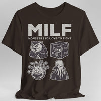 MILF – Monsters I’d Love to Fight D&D T-Shirt-GoblinSmith