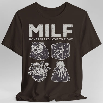 MILF – Monsters I’d Love to Fight D&D T-Shirt-GoblinSmith