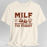 MILF – Monsters I’d Love to Fight Funny D&D T-Shirt-GoblinSmith