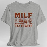 MILF – Monsters I’d Love to Fight Funny D&D T-Shirt-GoblinSmith