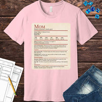 Mom DND Shirt - Funny Stat Block-GoblinSmith