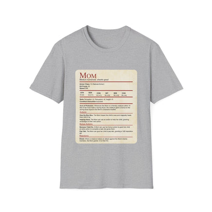 Mom DND Shirt - Funny Stat Block-GoblinSmith