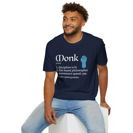 Monk Class Definition D&D T-Shirt-GoblinSmith