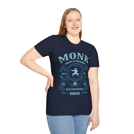 Monk Class Vintage Label T-Shirt-GoblinSmith