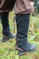 Leg cuff Nares Black-GoblinSmith