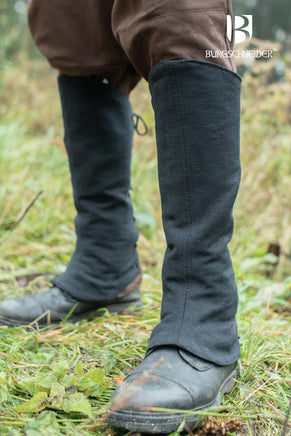 Leg cuff Nares Black-GoblinSmith