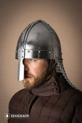 Nasal Spangenhelmet with Aventail 1,6mm Polished-GoblinSmith