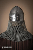 Nasal Spangenhelmet with Aventail 1,6mm Polished-GoblinSmith