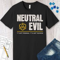 Neutral Evil Shirt - D&D Alignment T-shirt-GoblinSmith