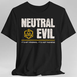 Neutral Evil Shirt - D&D Alignment T-shirt-GoblinSmith