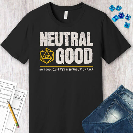 Neutral Good Shirt - D&D Alignment T-shirt-GoblinSmith