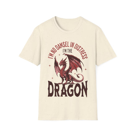 No Damsel In Distress Dragon Feminism Shirt-GoblinSmith