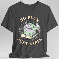 No Plan Just Vibes D&D T-Shirt-GoblinSmith