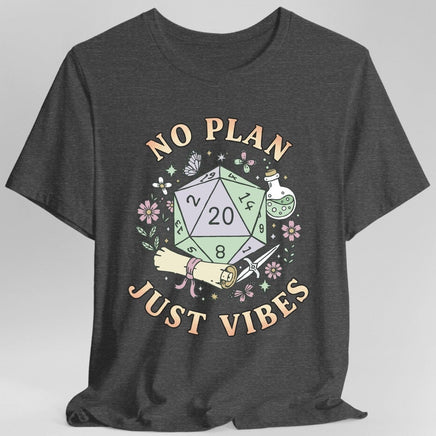 No Plan Just Vibes D&D T-Shirt-GoblinSmith
