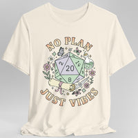 No Plan Just Vibes D&D T-Shirt-GoblinSmith