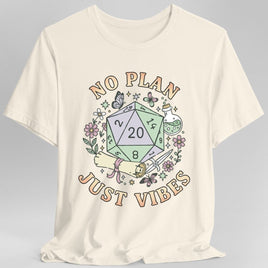 No Plan Just Vibes D&D T-Shirt-GoblinSmith