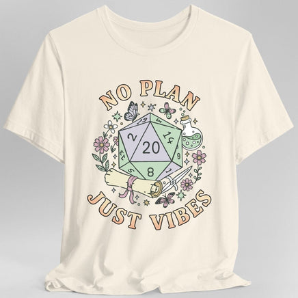 No Plan Just Vibes D&D T-Shirt-GoblinSmith