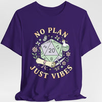 No Plan Just Vibes D&D T-Shirt-GoblinSmith