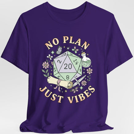 No Plan Just Vibes D&D T-Shirt-GoblinSmith