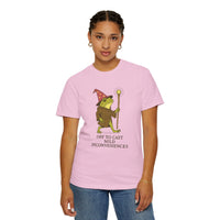 Off to Cast Mild Inconveniences – Wizard Frog T-Shirt - Comfort Colors-GoblinSmith