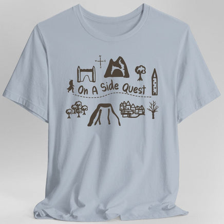 On A Side Quest Doodle T-Shirt-GoblinSmith