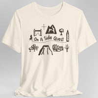On A Side Quest Doodle T-Shirt-GoblinSmith