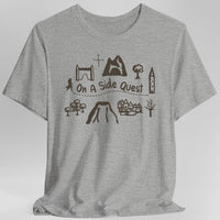 On A Side Quest Doodle T-Shirt-GoblinSmith