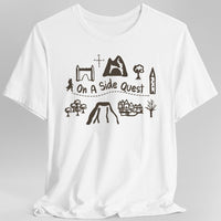 On A Side Quest Doodle T-Shirt-GoblinSmith