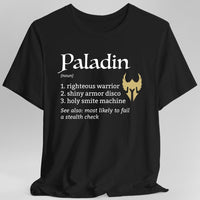 Paladin Class Definition D&D T-Shirt-GoblinSmith