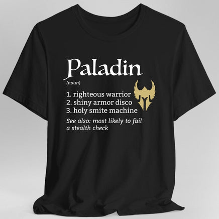 Paladin Class Definition D&D T-Shirt-GoblinSmith