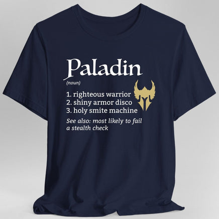 Paladin Class Definition D&D T-Shirt-GoblinSmith