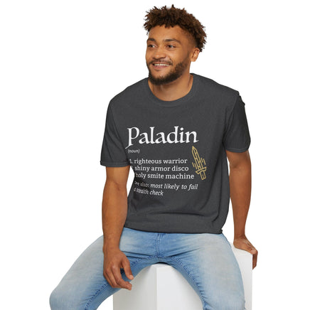 Paladin Class Definition D&D T-Shirt-GoblinSmith