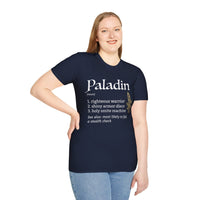 Paladin Class Definition D&D T-Shirt-GoblinSmith