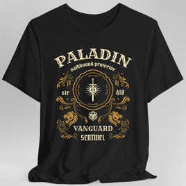 Paladin Class Vintage Label T-Shirt-GoblinSmith