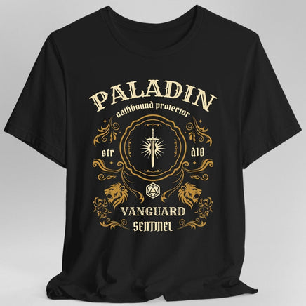 Paladin Class Vintage Label T-Shirt-GoblinSmith