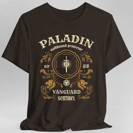 Paladin Class Vintage Label T-Shirt-GoblinSmith