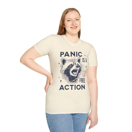Panic Is A Free Action Shirt-GoblinSmith
