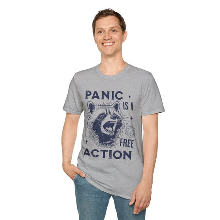 Panic Is A Free Action Shirt-GoblinSmith