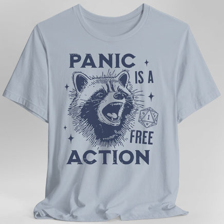 Panic Is A Free Action Shirt-GoblinSmith