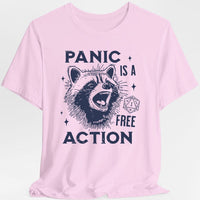 Panic Is A Free Action Shirt-GoblinSmith