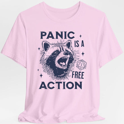 Panic Is A Free Action Shirt-GoblinSmith