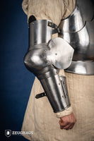 Arm Armour 15th Cent. 1,6 mm Polished-GoblinSmith