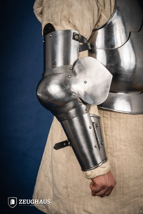 Arm Armour 15th Cent. 1,6 mm Polished-GoblinSmith