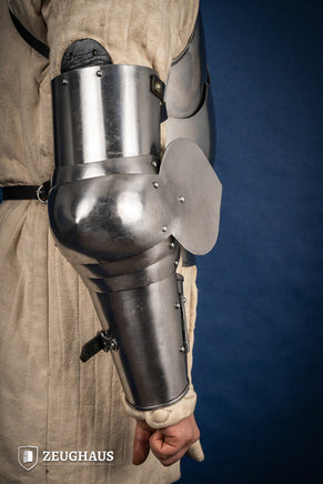 Arm Armour 15th Cent. 1,6 mm Polished-GoblinSmith