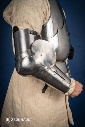Arm Armour 15th Cent. 1,6 mm Polished-GoblinSmith
