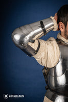 Arm Armour 15th Cent. 1,6 mm Polished-GoblinSmith